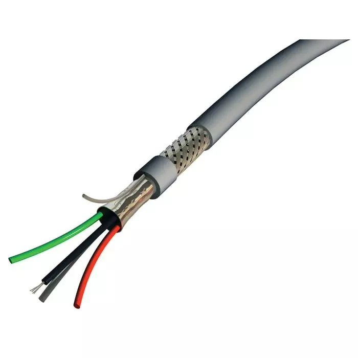 S2Ceb-Groupe Cae DMX Audio Video Cable 100m 4 Core Grey PVC Power Cable +70°C, DMX512