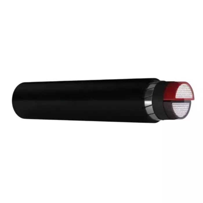 RR Kabel Armoured Power Cable Black Solid Aluminum Conductor 6 Sq. mm 2 Core and 100 m Length, A2XWaY