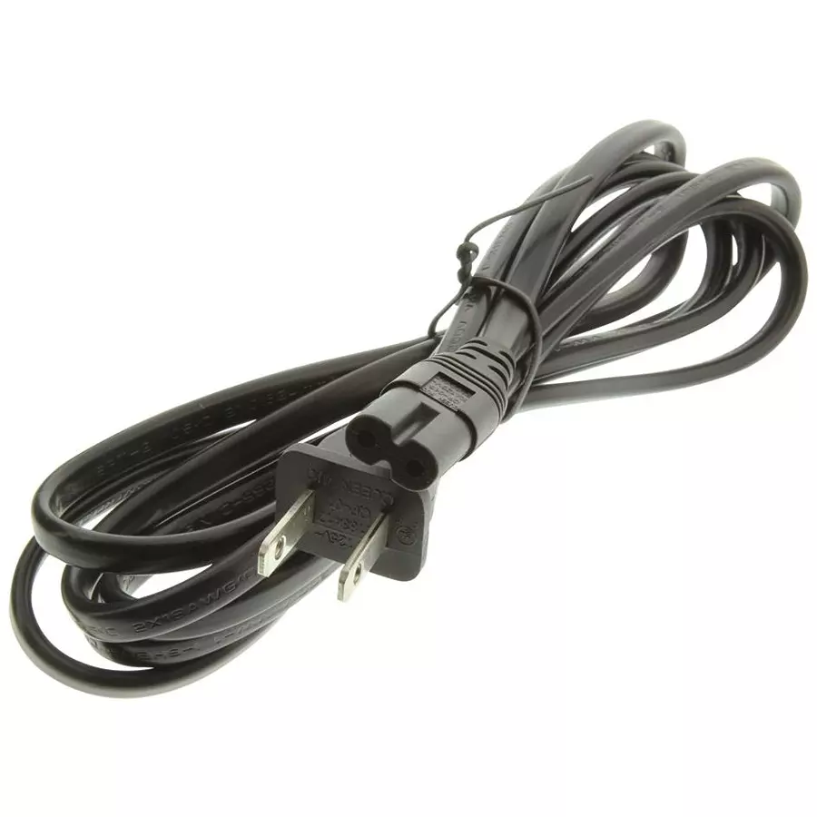 SCHURTER Power Cord, Us, Svt, Iec C7, BlACk, 2M, 7A, 125V, 6010.5274
