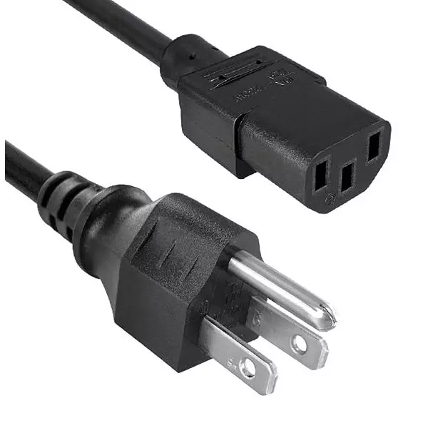 QUALTEK ELECTRONICS Power Cord, 5-15P/Iec C13, 2.3M, 10A, 312003-01