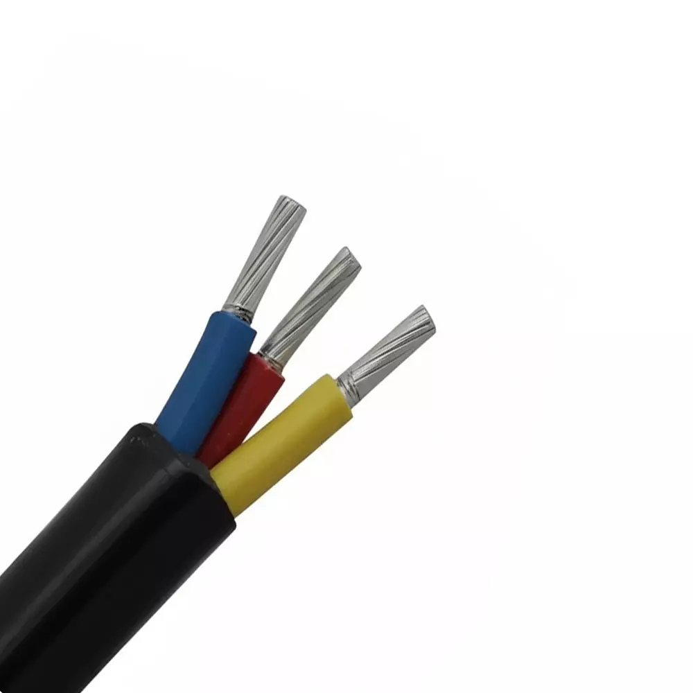 Tickson Unarmoured Power Cable 4 sq mm  3 Core 1100 V Aluminium Conductor (Roll of 90 m)