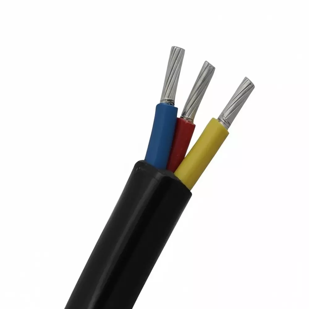 Tickson Unarmoured Power Cable 6 sq mm  3 Core 1100 V Aluminium Conductor (Roll of 90 m)
