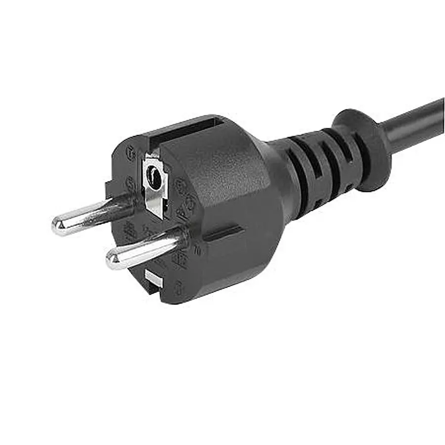 SCHURTER Pwr Cord, Iec C13-Cee 7/7 Plug, 16.4Ft, 6051.2154
