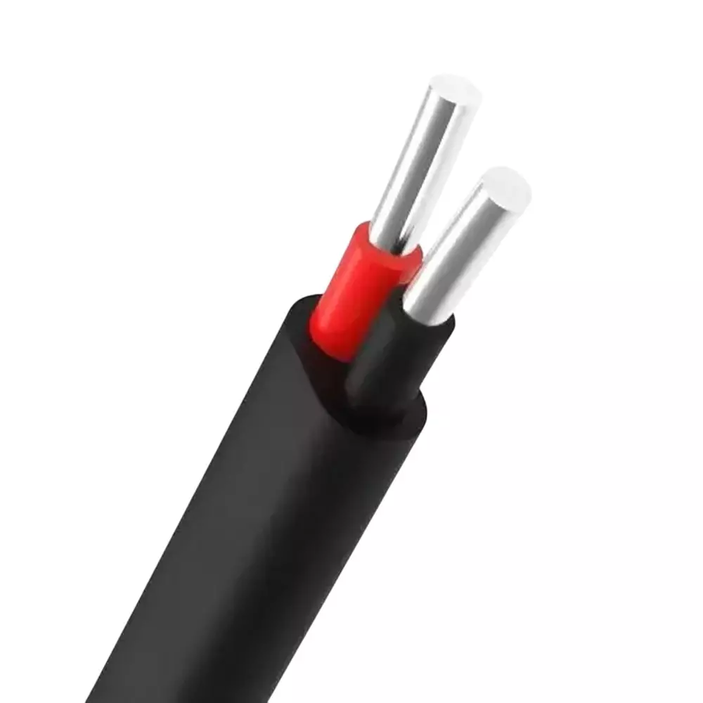 Tickson Unarmoured Power Cable 1.5 sq mm  2 Core 1100 V Aluminium Conductor (Roll of 90 m)