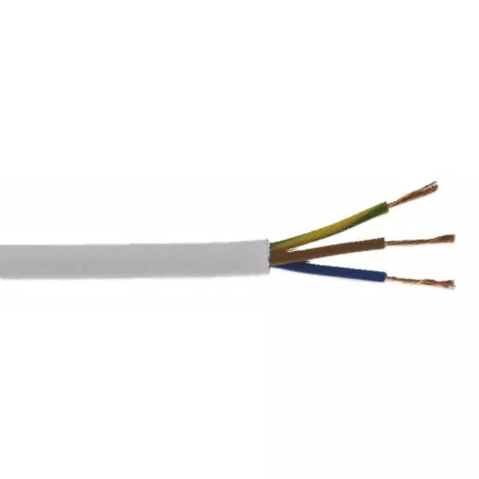 RS PRO 3 Core Power Cable 100 m 0.75 mm² 300 V, 8412256