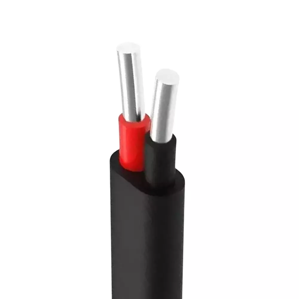 Tickson Unarmoured Power Cable 4 sq mm  2 Core 1100 V Aluminium Conductor (Roll of 90 m)