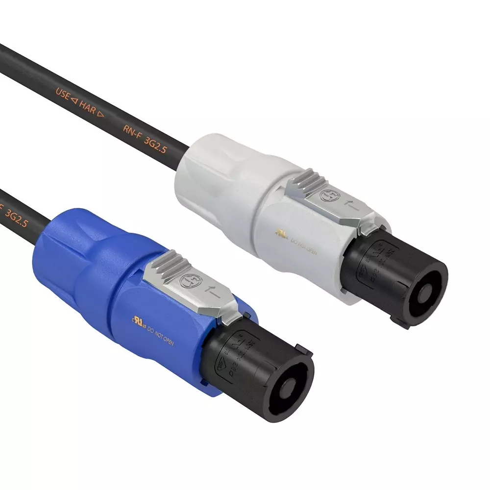 MULTICOMP PRO Mains Power Cord Power Receptacle to Power Receptacle 20 m Length, MP007870