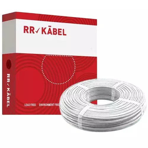 RR Kabel LS0H-EBXL 2.5 Sq.mm 1 Core Halogen Free Flame Retardant Cable White 200 m