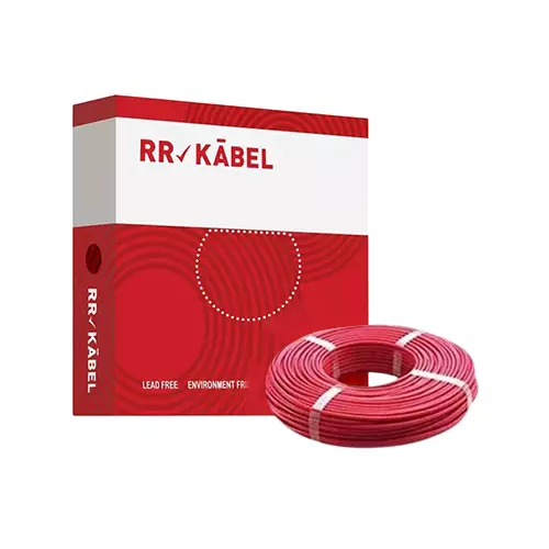 RR Kabel LS0H-EBXL 2.5 Sq.mm 1 Core Halogen Free Flame Retardant Cable Red 200 m