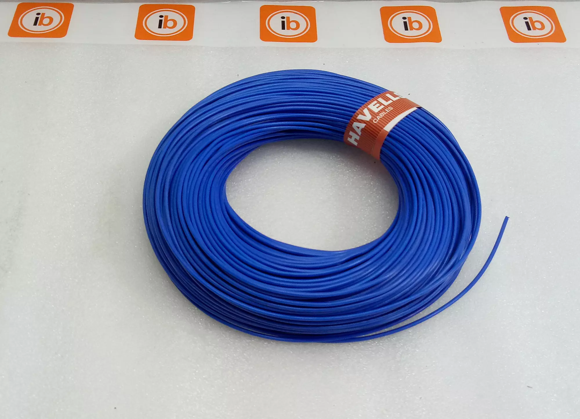 Havells Lifeline Plus 0.5 Sq.mm 1 Core Flame Retardant HRFR House Cable Blue, 90 m