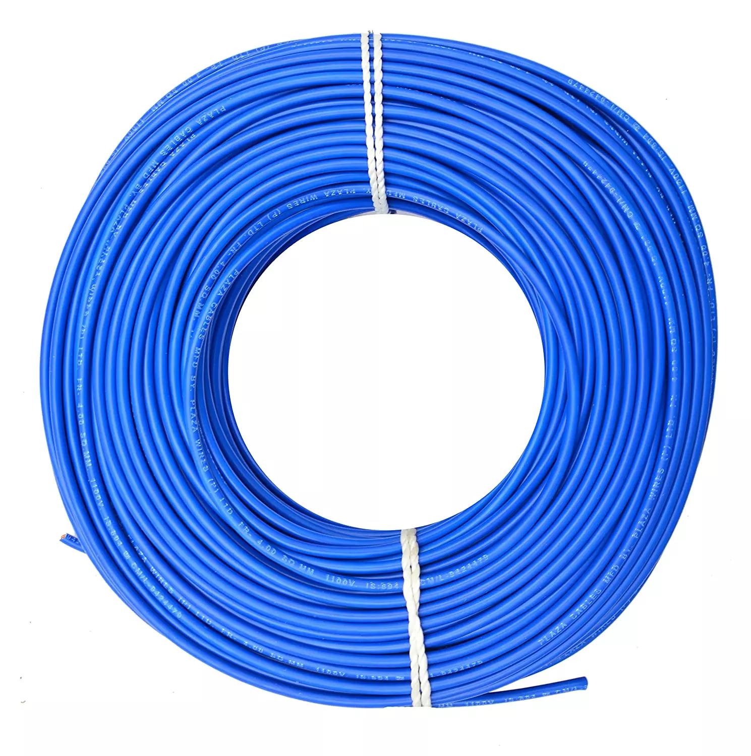 Reo 1 Sq.mm 1 Core Flame Retardant (FR) House Cable Blue (90 m)