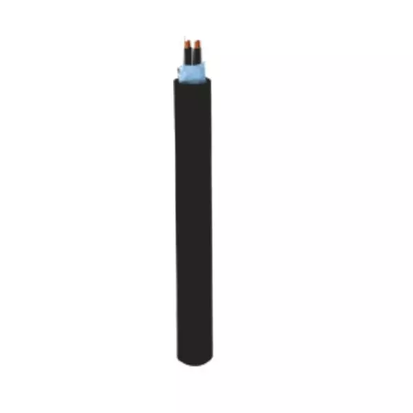 RR Kabel 1 Sq.mm 3 Core Shielded Cable Black (100 m)