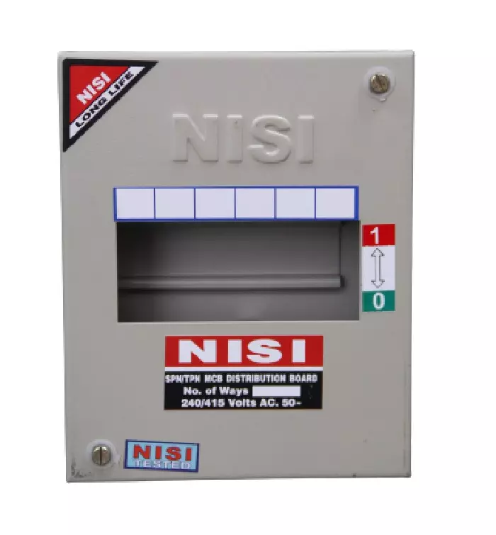 Buy NISI SPN (12 Ways) MCB Distribution Board (Single Door) from Industrybuying.com