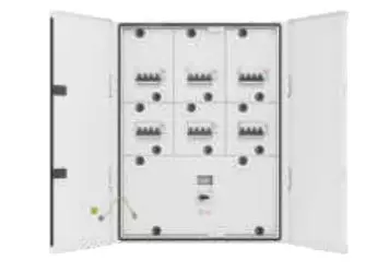 L&T [ Lauritz Knudsen ] DBPGL008DD 8 Way TPN Phase Segregated DB