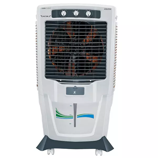 Buy Voltas 55 Ltr Desert Air Cooler with Turbo Air Throw White Victor 55 Online in India at Best