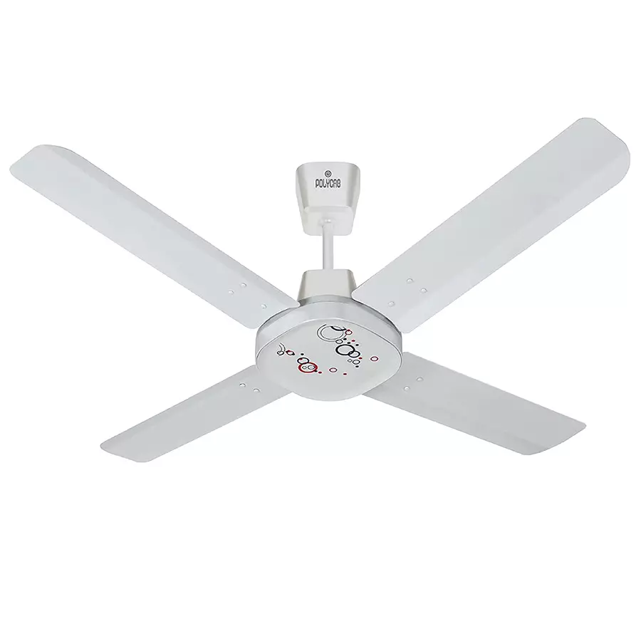 Buy Polycab Elia Pearl White 1200 mm Ceiling Fan Online in India at
