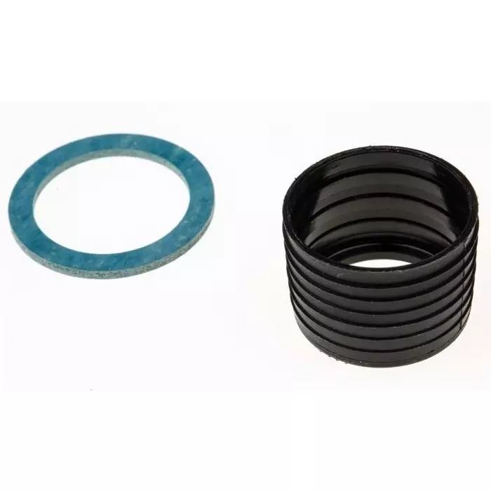PMA Straight Conduit Fitting 17 mm Nominal Size M20 PA 6 Black IP68 Rating, BVNV-M207 (Pack of 4)