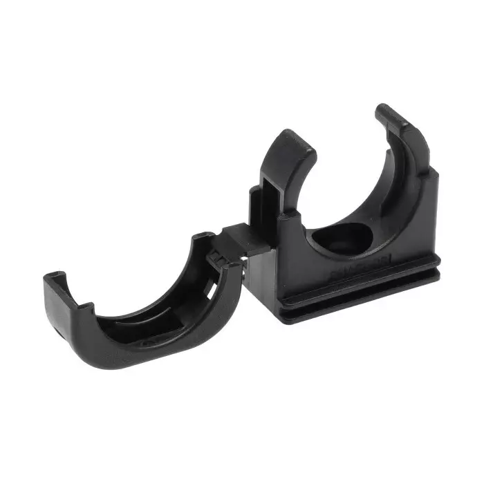 Kopex Conduit Clip Conduit Fitting 25 mm Nominal Size Nylon 12 Black IP68 rating, 7TCA297120R0415BEH05 (Pack of 4)