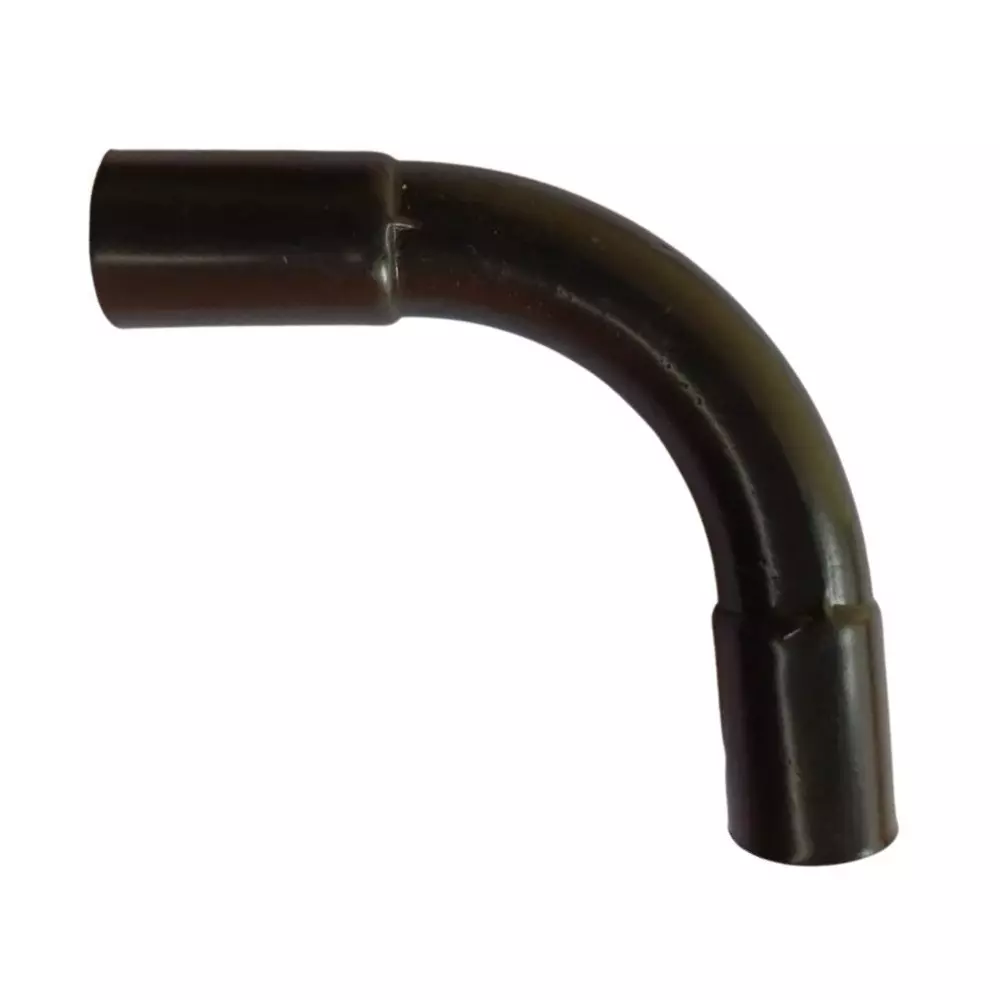 Polycab Slip Type Bend 32 mm Outer Diameter Long Size UPVC Material Black Color (Pack of 18 Pcs), CFT1432001