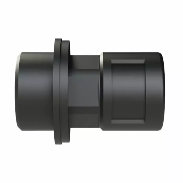 PMA Straight Conduit Fitting 10 mm Nominal Size M20 Polyamide 6 Black, BVNV-M200 (Pack of 50)