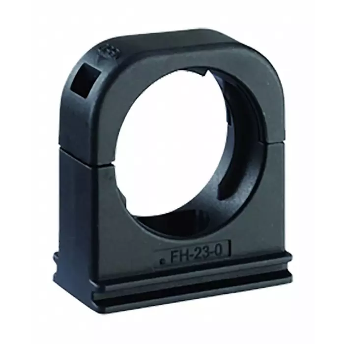 Kopex Conduit Clip Conduit Fitting 16 mm Nominal Size Nylon 12 Black IP68 rating, 7TCA297120R0413BEH03 (Pack of 4)