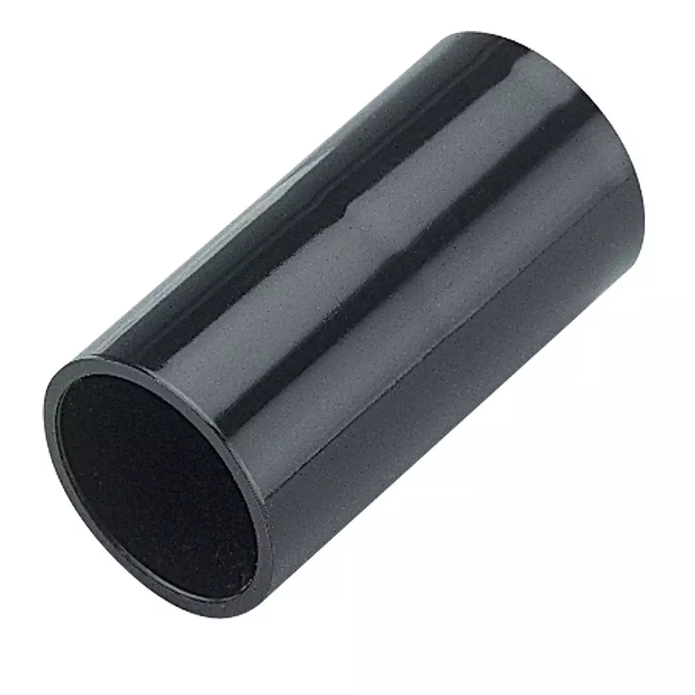 Polycab Coupler 32 mm Outer Diameter UPVC Material Black Color (Pack of 24 Pcs), CFT1332001