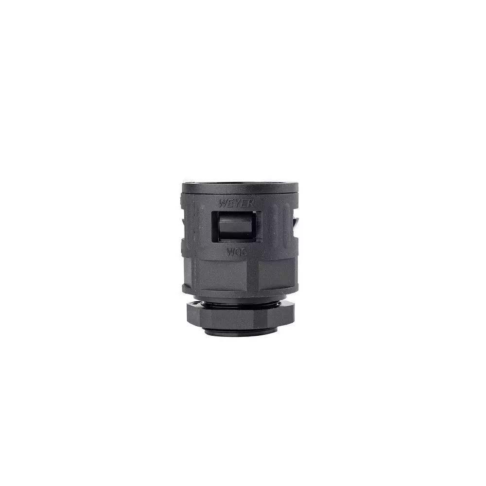 RS PRO Conduit Fitting M25 x 1.5 Polyamide Black IP68, 2650007 (Pack of 4 Pcs)