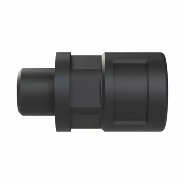 PMA Flexible Fitting Conduit Fitting 12 mm Nominal Size M12 Polyamide 6 Black, BVNV-M120 (Pack of 50)