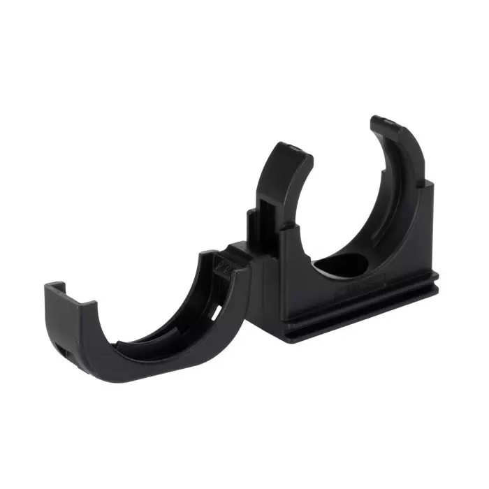 Kopex Conduit Clip Conduit Fitting 32 mm Nominal Size Nylon 12 Black IP68 rating, 7TCA297120R0416BEH06 (Pack of 4)