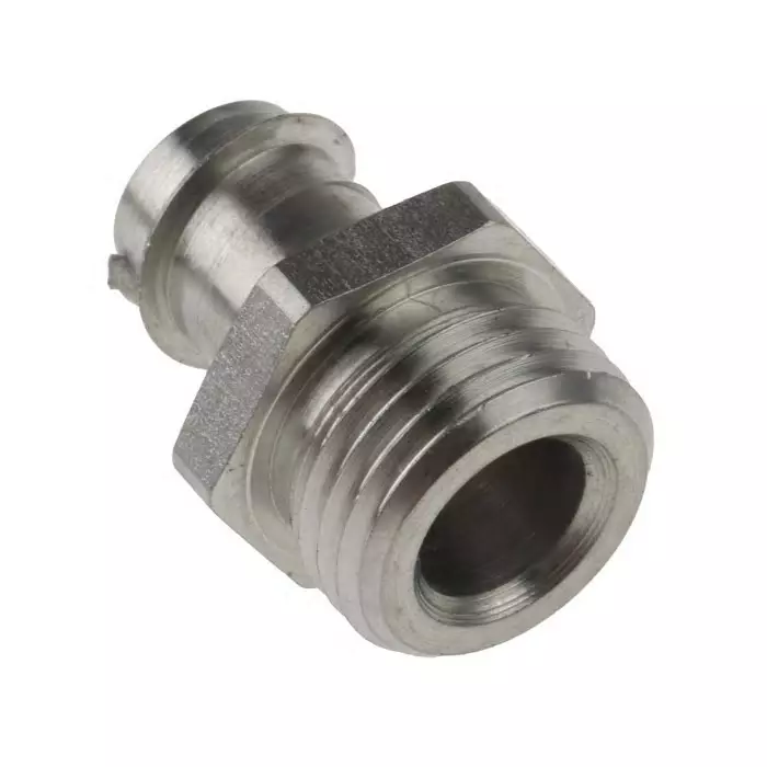 Kopex Straight Conduit Fitting 12 mm Nominal Size PG9 316 Stainless Steel Metallic IP40 rating, 7TCA297070R0054GFPS0202 (Pack of 2)