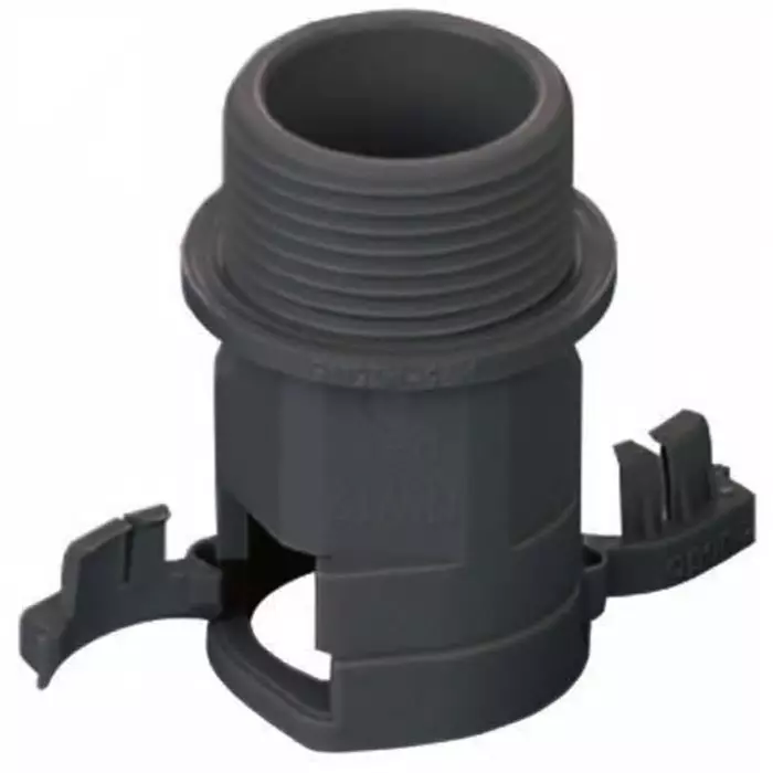 PMA Straight Conduit Fitting 16 mm Nominal Size M16 PA 6 Black IP66 Rating, ALND-M162 (Pack of 4)
