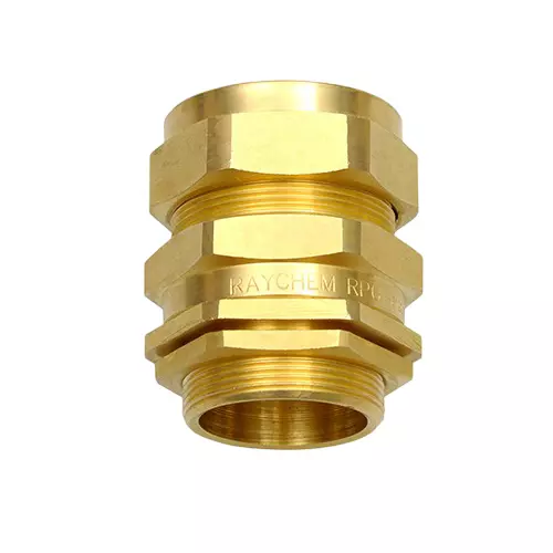 Raychem Cable Glands CW (Category A) M40 Thread Nickel Plated Brass LSZH Shroud 15 mm Thread Length, DAA1101814 (Pack of 35 Pcs)