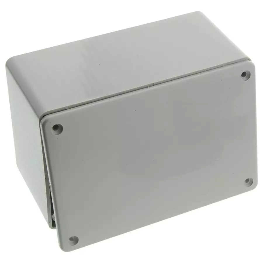 HAMMOND Plastic Enclosures BOX, ABS, GREY, 120X80X59MM, 1591TGY