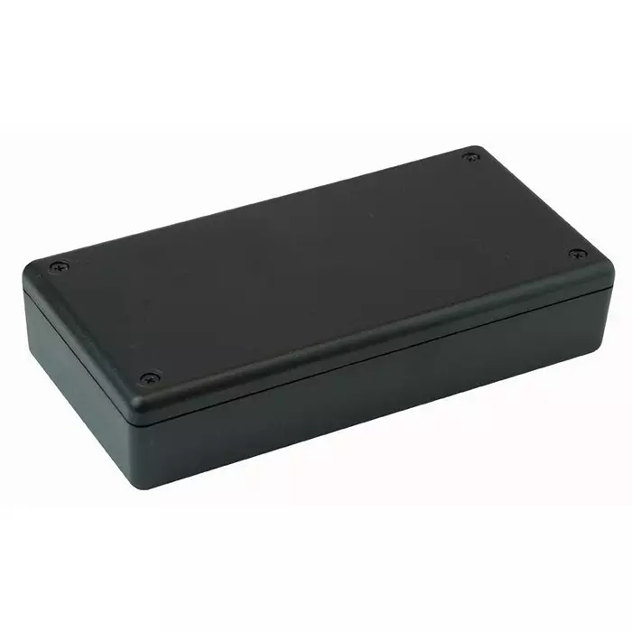 HAMMOND Plastic Enclosures CASE, ABS, BLACK, 25X65X130MM, 1599BBK