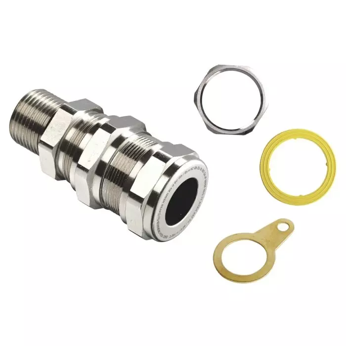 Kopex C1 Cable Gland Kit Metallic Brass M20 16 mm Max Cable Dia, EXN04MMC1K