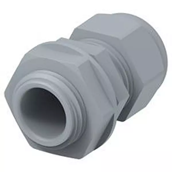 ENTRELEC - TE CONNECTIVITY Cable Gland, Nylon 6, 5-9 mm, Gray, 1SNG626119R0000