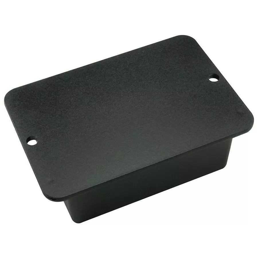 MULTICOMP PRO Plastic Enclosures BOX, ABS, FLANGED, BLACK, PBL2