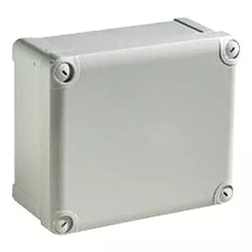SCHNEIDER ELECTRIC Plastic Enclosures INDUSTRIAL BOX, WALL MOUNT, ABS, GREY, NSYTBS24198