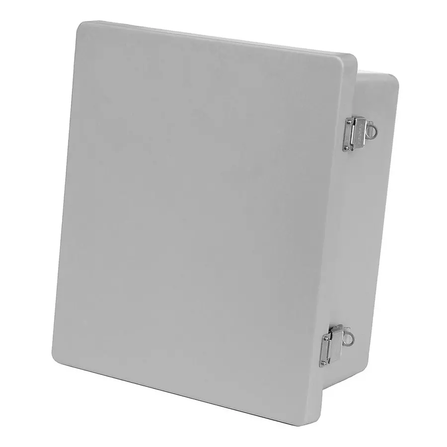 HAMMOND Plastic Enclosures ENCLOSURE, JUNCTION BOX, POLYESTER, GRAY, PJ16148T