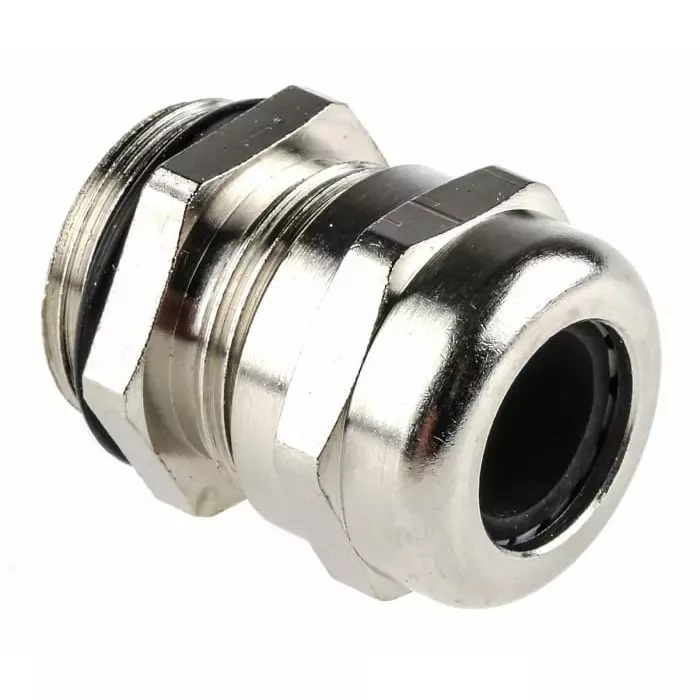 SIB SIB-TEC Cable Gland Metallic Nickel Plated Brass M20 13 mm Max Cable Dia, C5220000R (Pack of 5)