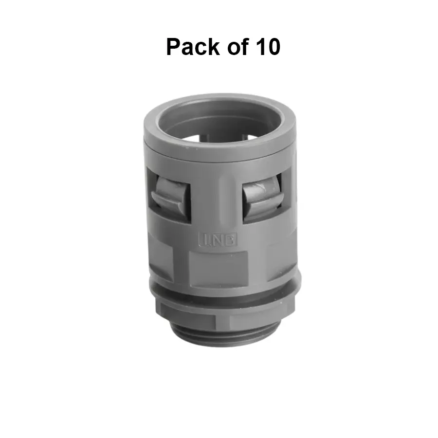 octatech-electricals-pg-36-flex-conduit-gland-polyamide-66-body-47-mm-thread-diameter-and-19-mm-thread-length-grey-otcg-p36-pack-of-10