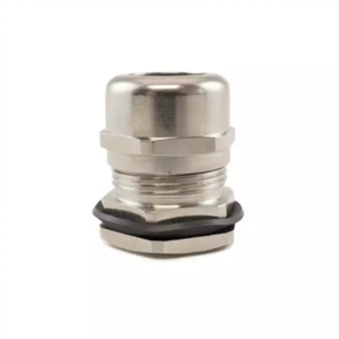 Alpha Wire Cable Gland PG7 Thread Metal Material Metallic 6.5 mm Dia, MPG7 NC080 (Pack of 10)