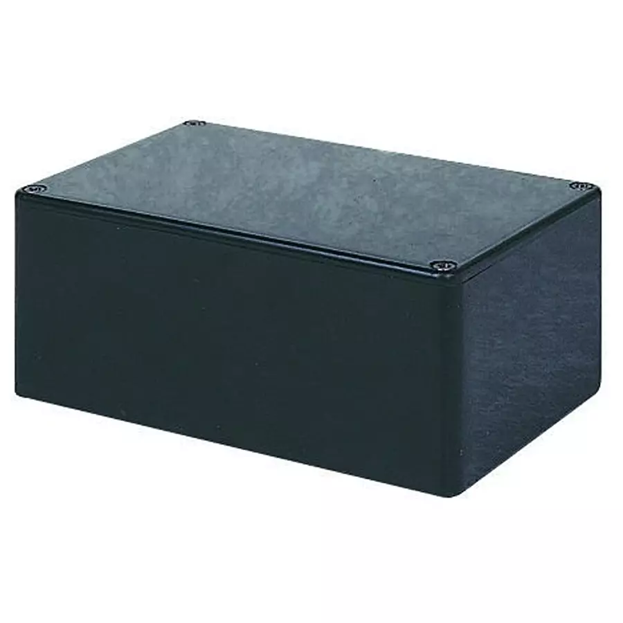 MULTICOMP PRO Plastic Enclosures BOX, ABS, BLACK, 118X98X45MM, MB3