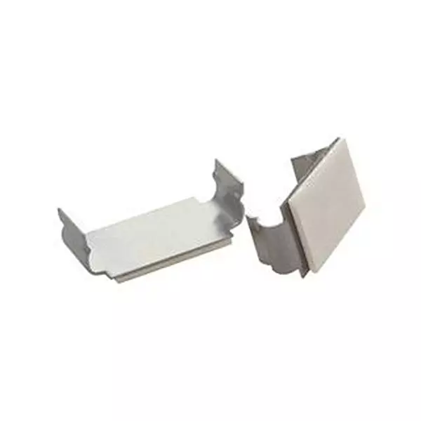 ESSENTRA COMPONENTS Cable Clamp, Adhesive, Aluminium, AFCC-08