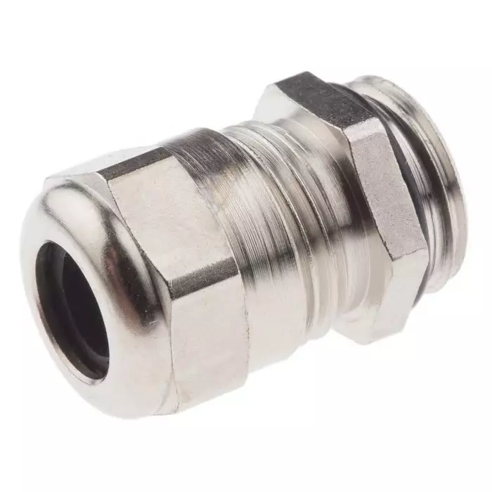 SIB SIB-TEC Cable Gland Metallic Nickel Plated Brass M16 9.5 mm Max Cable Dia, C5216000R (Pack of 5)