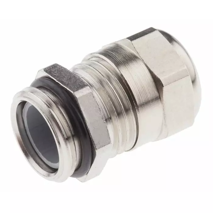 SIB SIB-TEC Cable Gland Metallic Nickel Plated Brass M16 9.5 mm Max Cable Dia, C5216000R (Pack of 5)