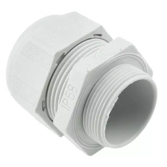 SIB SIB-TEC Cable Gland Grey PA 6 M32 25 mm Max Cable Dia, F7023200R (Pack of 3)