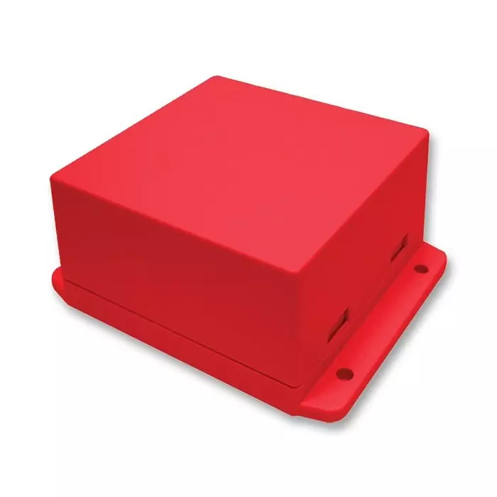 MULTICOMP PRO Plastic Enclosures UTILITY BOX ENCLOSURE, ABS, RED, MC000942