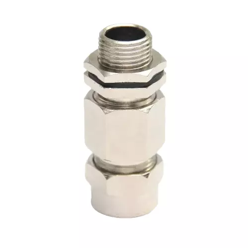 Jainson Light Duty Double Compression Flame Proof Brass Cable Gland 2.5x4 sq.mm, JPFL-3/4" (Pack of 40)