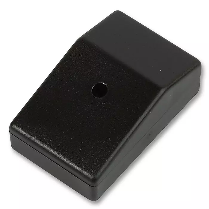 MULTICOMP PRO Plastic Enclosures CASE, MINIATURE, SLOPING, BLACK, SCB1